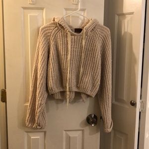 POL crop sweater